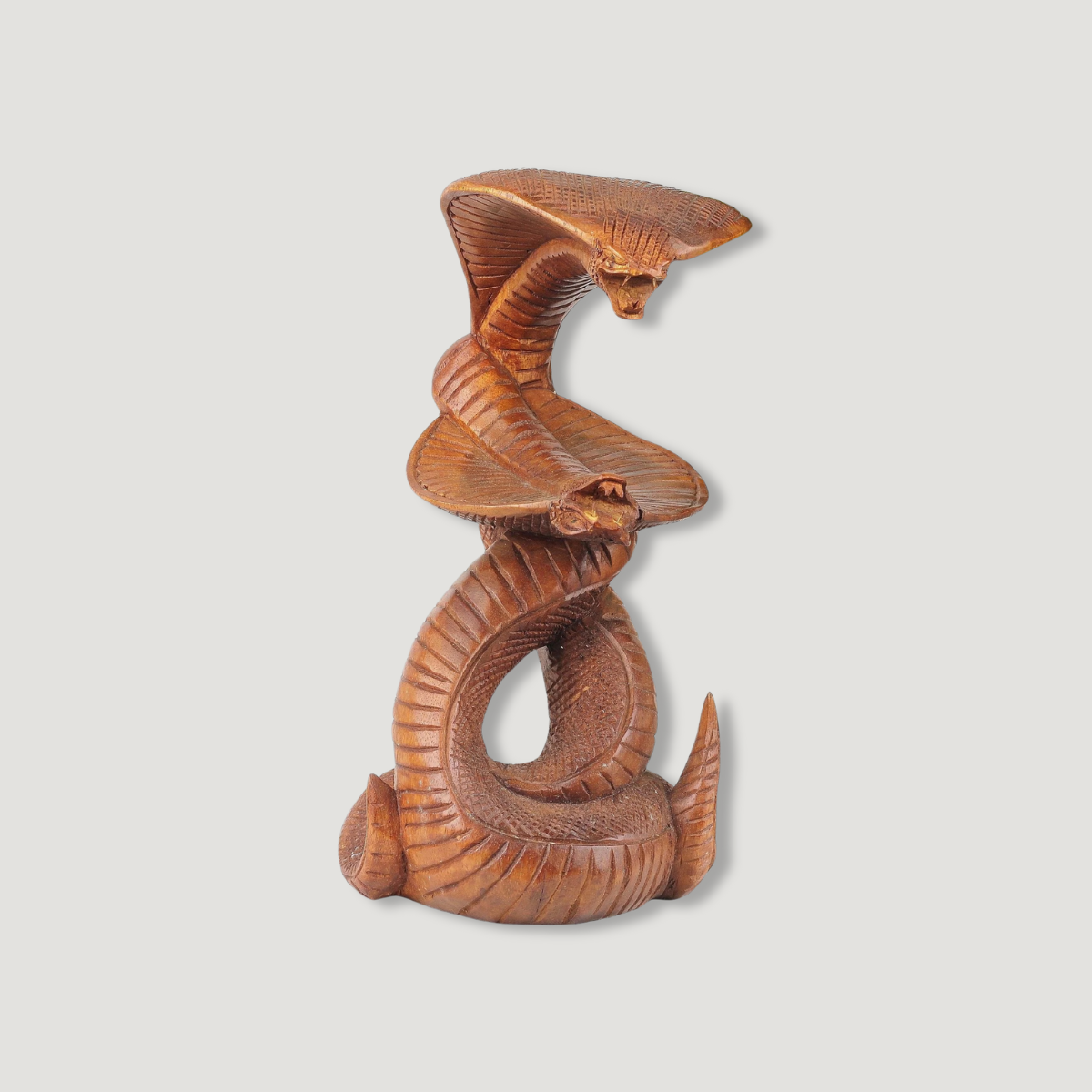 Drevená Dekorácia Kobra