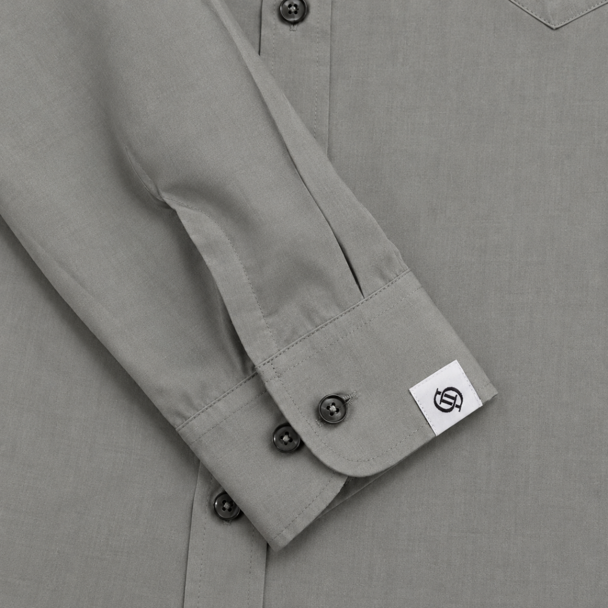 Bavlnená košeľa Yves – Stone Grey