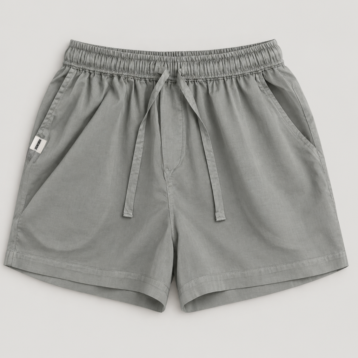 Bavlnené šortky Yves – Stone Grey