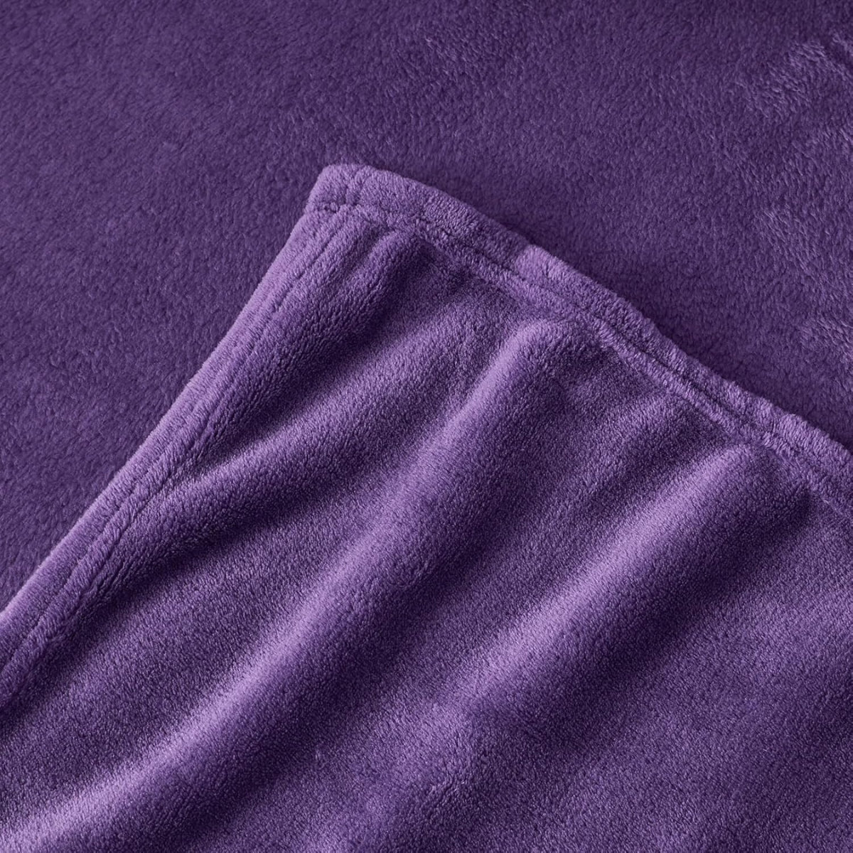 Plyšová deka Vømre - Lavender Bloom