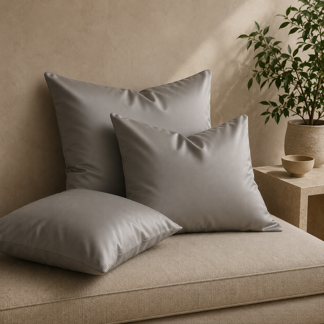 Obliečka na vankúš Silkys – Grey Whisper