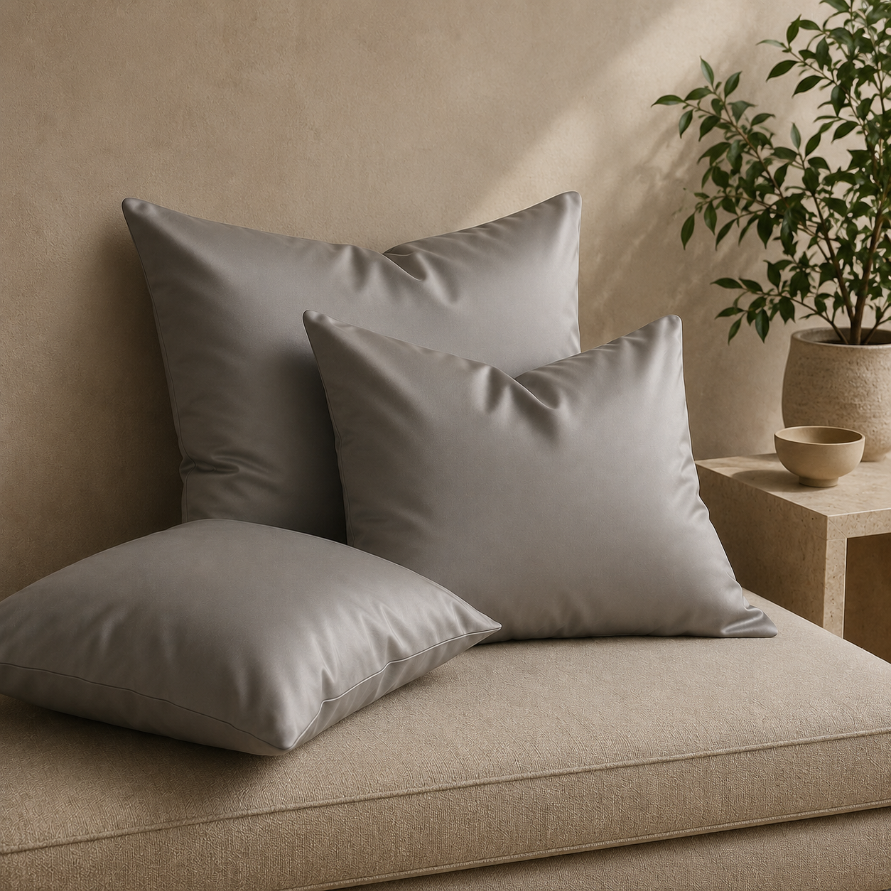 Obliečka na vankúš Silkys – Grey Whisper