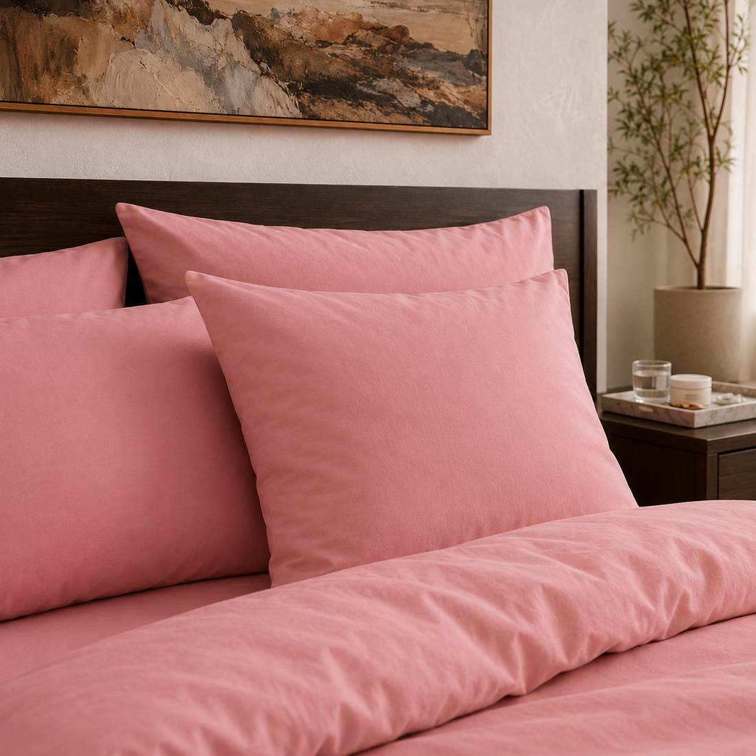 Obliečka na paplón BømLen – Soft Rose