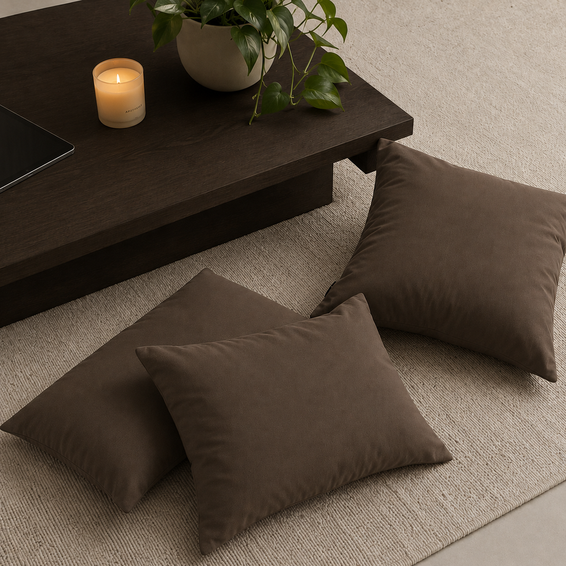 Obliečka na vankúš BømLen – Warm Wood