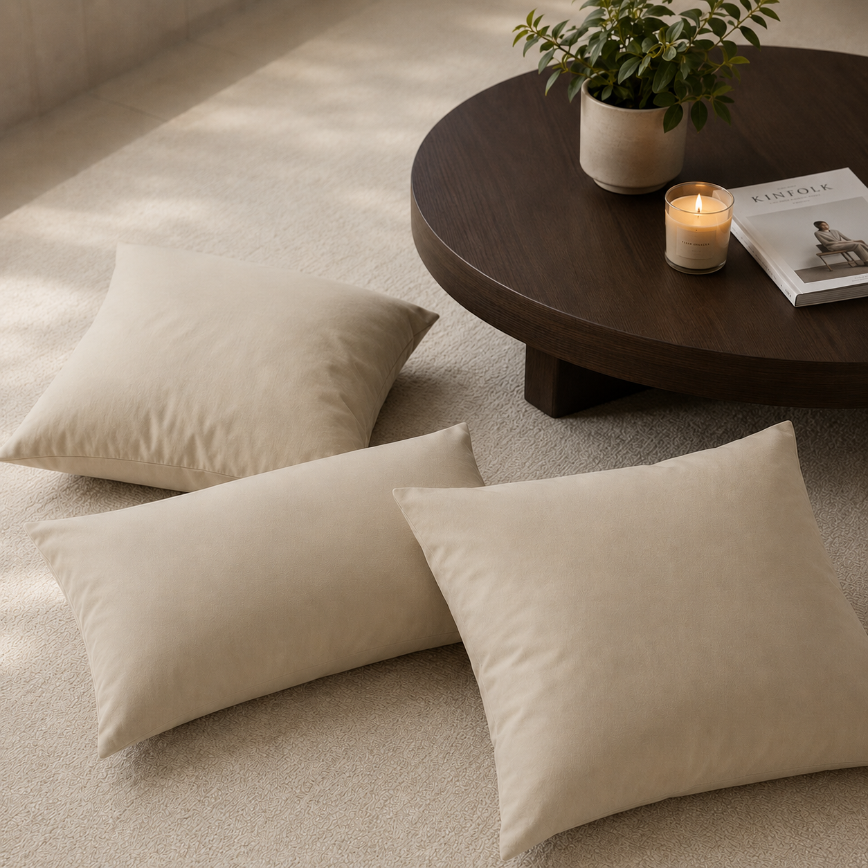 Obliečka na vankúš BømLen – Calm Dune