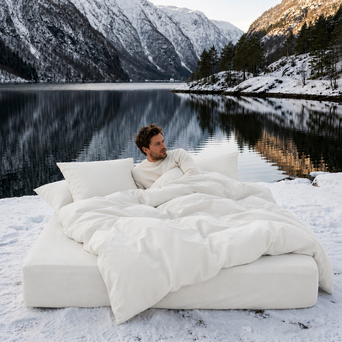 Obliečky BømLen – Soft Cloud
