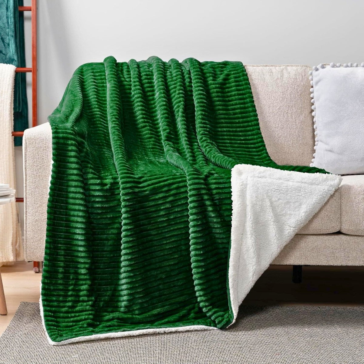 Plyšová deka s baránkom - Olives