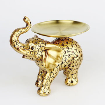 Dekoračná misa - Misa podopieraná slonom